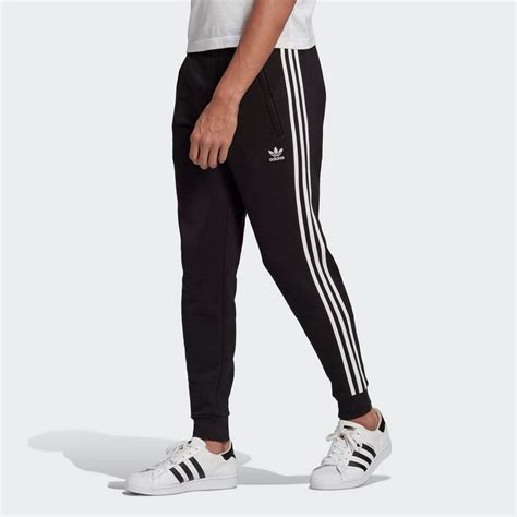 adidas jogginghose herren 3 streifen schwarz|adidas Originals ADICOLOR 3.